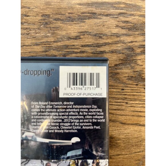 2012 DVD 2009 Action Adventure Sci-Fi John Cusack Chiwetel Ejiofor Pre-Owned - Picture 4 of 4